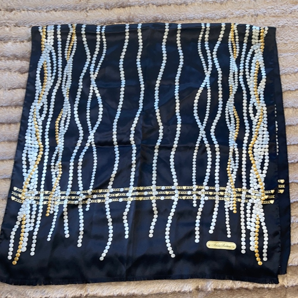 Brooks Brothers Long Silk Scarf